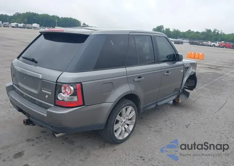 2009 Land Rover Range Rover Sport Supercharged из США, поврежденный, VIN SALSH23479A190245